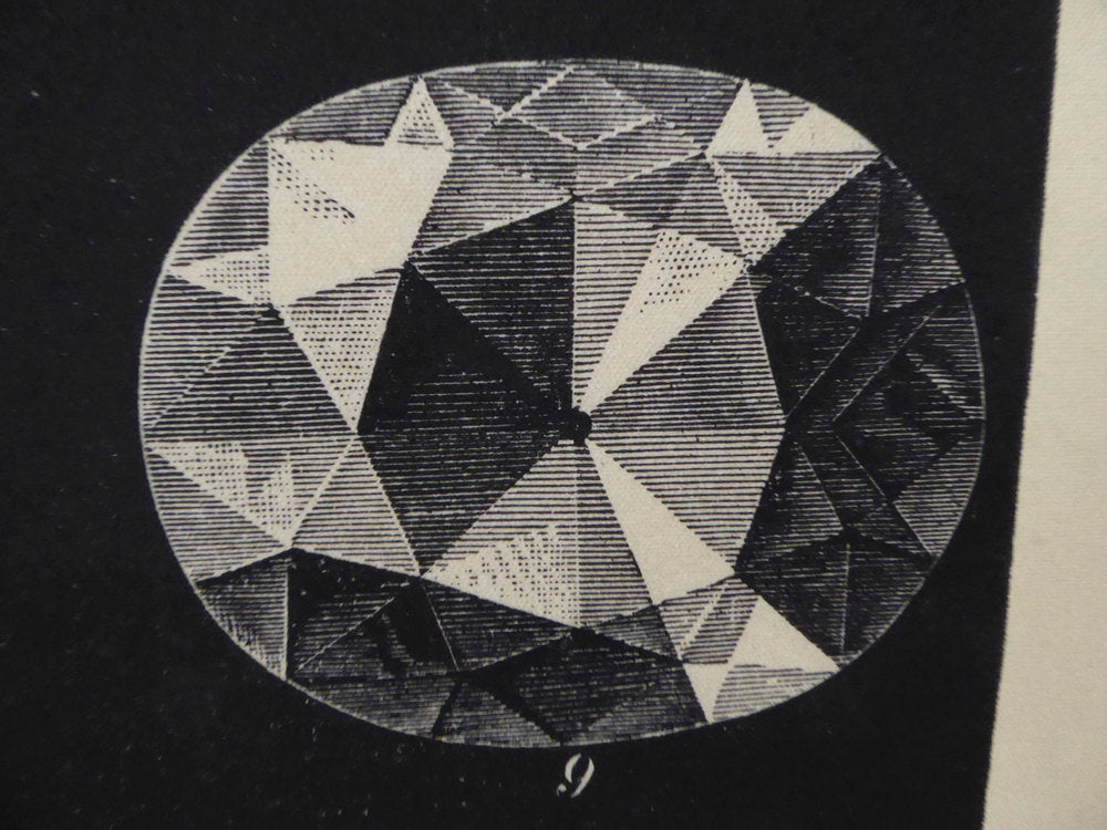 Large Diamond Vintage Wall Chart