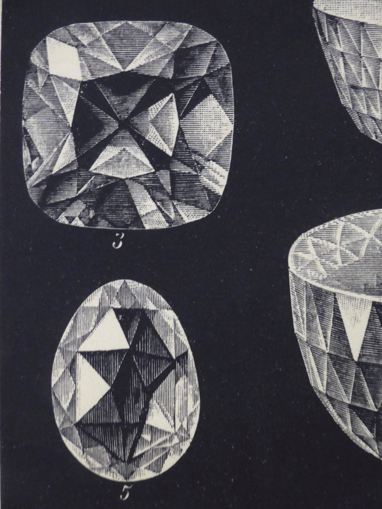 Large Diamond Vintage Wall Chart