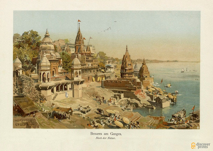 Varanasi India Art Print