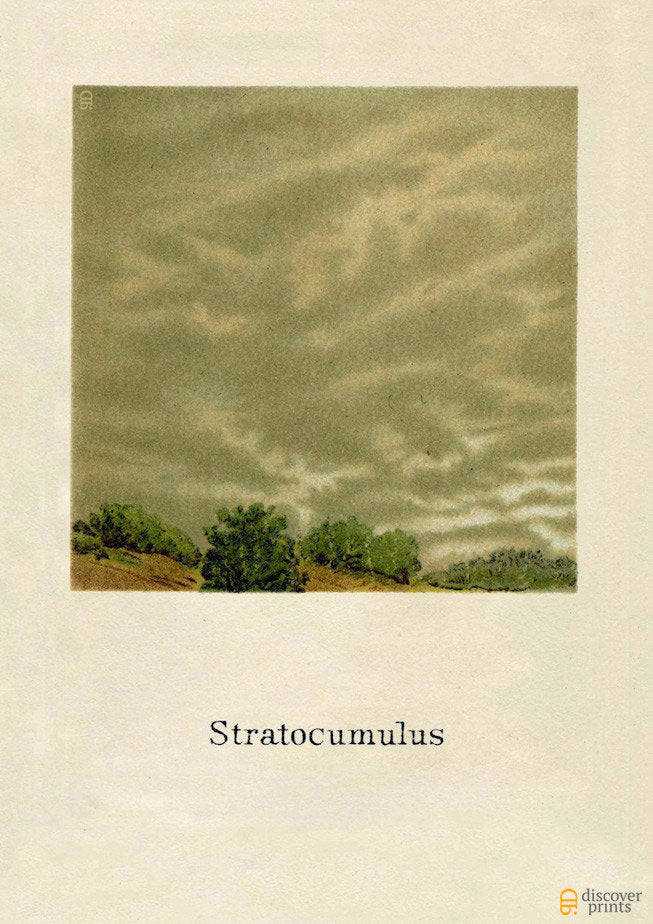 Stratocumulus Cloud Art Print