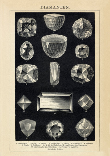Black Diamond Art Print – discoverprints