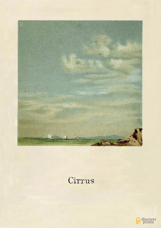 Cirrus Cloud No. 1 Art Print
