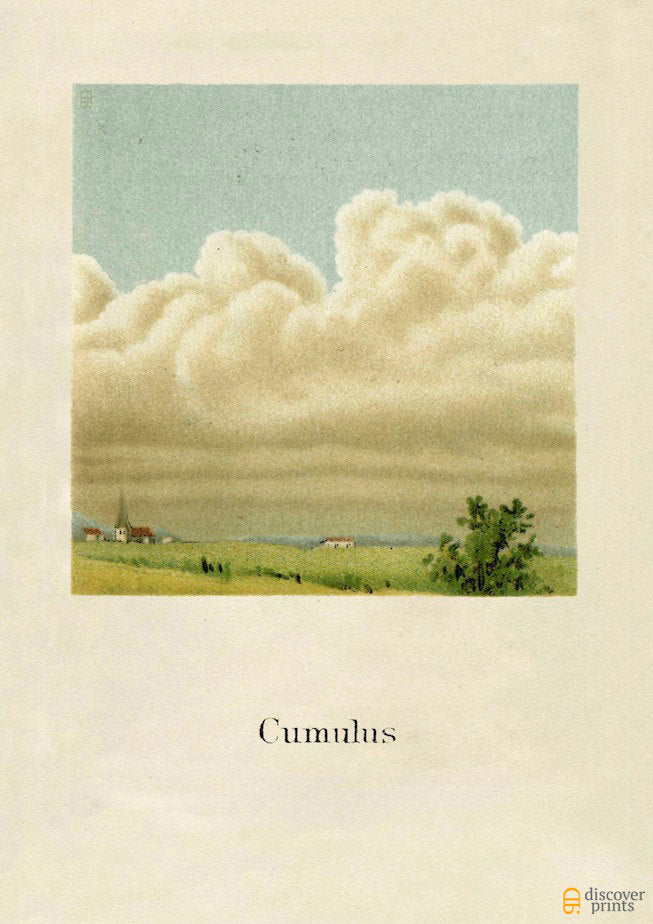 Cumulus Cloud Art Print